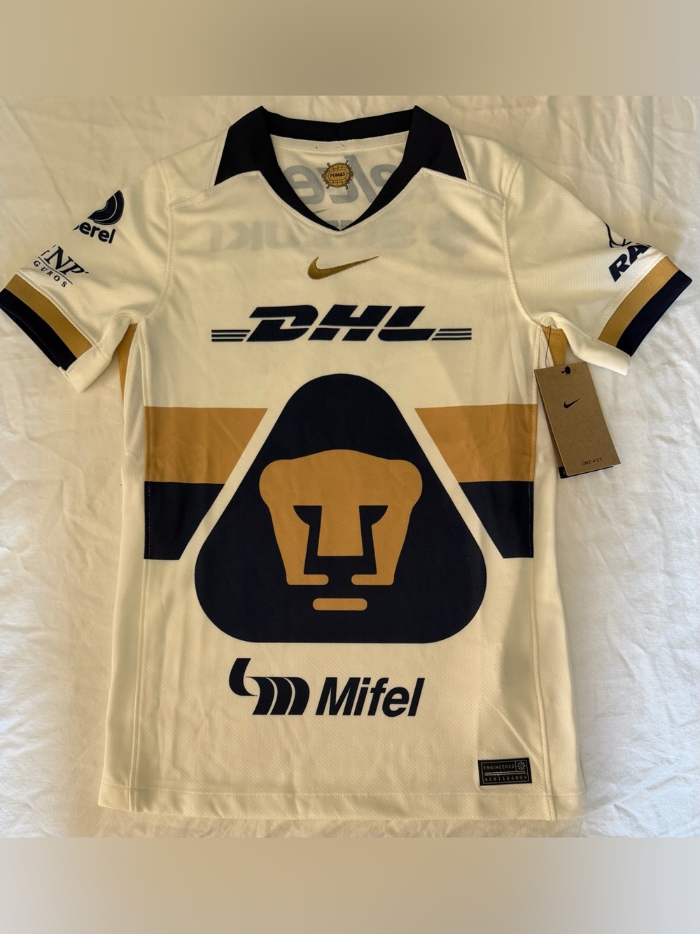Nike Pumas UNAM Home Soccer Jersey HQ6636-133 Kids Sz: Medium